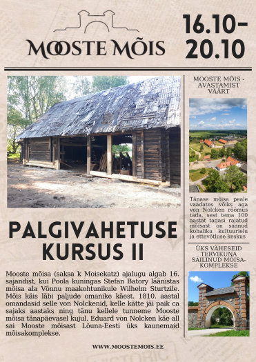 Palgivahetuse kursus – hoone lahtivõtmine